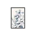 Picture of Blue Flower Sketch I _GroupedProduct_Rectangle_Portrait_Canvas_Framed_
