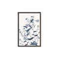 Picture of Blue Flower Sketch I _GroupedProduct_Rectangle_Portrait_Canvas_Framed_