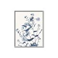Picture of Blue Flower Sketch I _GroupedProduct_Rectangle_Portrait_Canvas_Framed_