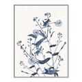 Picture of Blue Flower Sketch I _GroupedProduct_Rectangle_Portrait_Canvas_Framed_