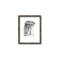 Picture of Greek Column Sketch _GroupedProduct_Rectangle_Portrait_Canvas_Framed_
