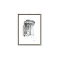 Picture of Greek Column Sketch _GroupedProduct_Rectangle_Portrait_Canvas_Framed_