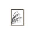 Picture of Colosseum Sketch _GroupedProduct_Rectangle_Portrait_Canvas_Framed_