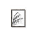 Picture of Colosseum Sketch _GroupedProduct_Rectangle_Portrait_Canvas_Framed_