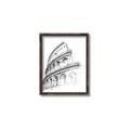 Picture of Colosseum Sketch _GroupedProduct_Rectangle_Portrait_Canvas_Framed_
