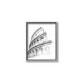 Picture of Colosseum Sketch _GroupedProduct_Rectangle_Portrait_Canvas_Framed_