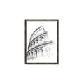 Picture of Colosseum Sketch _GroupedProduct_Rectangle_Portrait_Canvas_Framed_