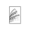Picture of Colosseum Sketch _GroupedProduct_Rectangle_Portrait_Canvas_Framed_