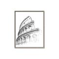 Picture of Colosseum Sketch _GroupedProduct_Rectangle_Portrait_Canvas_Framed_