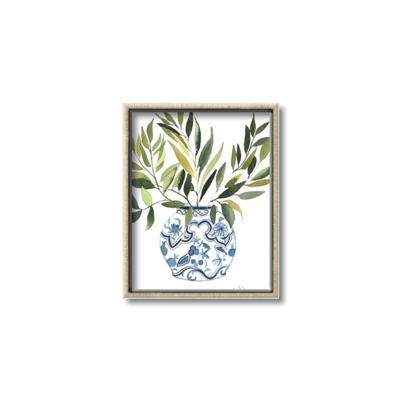 Picture of Grand House Plants I _GroupedProduct_Rectangle_Portrait_Canvas_Framed_