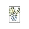 Picture of Grand House Plants I _GroupedProduct_Rectangle_Portrait_Canvas_Framed_