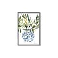 Picture of Grand House Plants I _GroupedProduct_Rectangle_Portrait_Canvas_Framed_