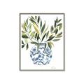 Picture of Grand House Plants I _GroupedProduct_Rectangle_Portrait_Canvas_Framed_