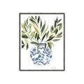 Picture of Grand House Plants I _GroupedProduct_Rectangle_Portrait_Canvas_Framed_