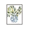 Picture of Grand House Plants I _GroupedProduct_Rectangle_Portrait_Canvas_Framed_