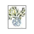 Picture of Grand House Plants I _GroupedProduct_Rectangle_Portrait_Canvas_Framed_