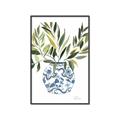 Picture of Grand House Plants I _GroupedProduct_Rectangle_Portrait_Canvas_Framed_
