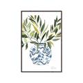 Picture of Grand House Plants I _GroupedProduct_Rectangle_Portrait_Canvas_Framed_