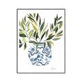 Picture of Grand House Plants I _GroupedProduct_Rectangle_Portrait_Canvas_Framed_