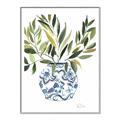Picture of Grand House Plants I _GroupedProduct_Rectangle_Portrait_Canvas_Framed_
