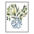 Picture of Grand House Plants I _GroupedProduct_Rectangle_Portrait_Canvas_Framed_