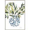 Picture of Grand House Plants I _GroupedProduct_Rectangle_Portrait_Canvas_Framed_