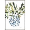 Picture of Grand House Plants I _GroupedProduct_Rectangle_Portrait_Canvas_Framed_
