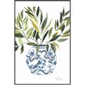 Picture of Grand House Plants I _GroupedProduct_Rectangle_Portrait_Canvas_Framed_