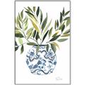 Picture of Grand House Plants I _GroupedProduct_Rectangle_Portrait_Canvas_Framed_