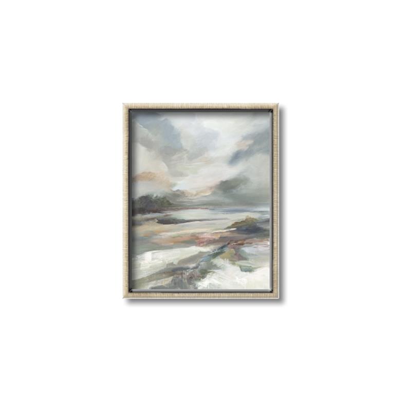 Picture of Sand blue Sea Water _GroupedProduct_Rectangle_Portrait_Canvas_Framed_