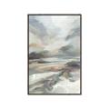 Picture of Sand blue Sea Water _GroupedProduct_Rectangle_Portrait_Canvas_Framed_