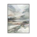 Picture of Sand blue Sea Water _GroupedProduct_Rectangle_Portrait_Canvas_Framed_