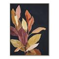Picture of Vivid Leaves I _GroupedProduct_Rectangle_Portrait_Canvas_Framed_
