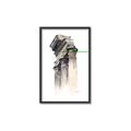 Picture of Columns Sketch _GroupedProduct_Rectangle_Portrait_Canvas_Framed_
