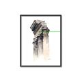 Picture of Columns Sketch _GroupedProduct_Rectangle_Portrait_Canvas_Framed_