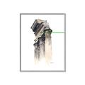 Picture of Columns Sketch _GroupedProduct_Rectangle_Portrait_Canvas_Framed_