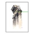 Picture of Columns Sketch _GroupedProduct_Rectangle_Portrait_Canvas_Framed_