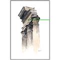 Picture of Columns Sketch _GroupedProduct_Rectangle_Portrait_Canvas_Framed_