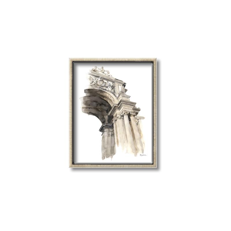Picture of Archway Sketch _GroupedProduct_Rectangle_Portrait_Canvas_Framed_