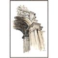 Picture of Archway Sketch _GroupedProduct_Rectangle_Portrait_Canvas_Framed_