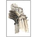 Picture of Archway Sketch _GroupedProduct_Rectangle_Portrait_Canvas_Framed_