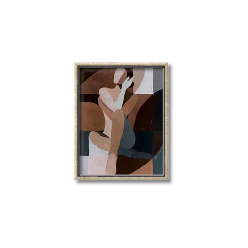 Picture of Colour Block Lady  _GroupedProduct_Rectangle_Portrait_Canvas_Framed_
