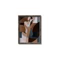 Picture of Colour Block Lady  _GroupedProduct_Rectangle_Portrait_Canvas_Framed_