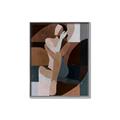 Picture of Colour Block Lady  _GroupedProduct_Rectangle_Portrait_Canvas_Framed_