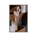 Picture of Colour Block Lady  _GroupedProduct_Rectangle_Portrait_Canvas_Framed_