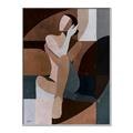 Picture of Colour Block Lady  _GroupedProduct_Rectangle_Portrait_Canvas_Framed_