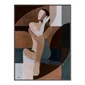 Picture of Colour Block Lady  _GroupedProduct_Rectangle_Portrait_Canvas_Framed_