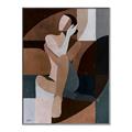 Picture of Colour Block Lady  _GroupedProduct_Rectangle_Portrait_Canvas_Framed_