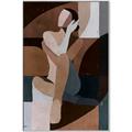 Picture of Colour Block Lady  _GroupedProduct_Rectangle_Portrait_Canvas_Framed_