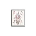 Picture of Wall flowers II _GroupedProduct_Rectangle_Portrait_Canvas_Framed_